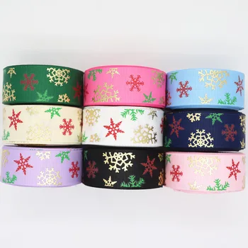10 Yards 1'' 25MM Christmas Snowflake Printed Grosgrain Ribbons For Hair Bows DIY Handmade Materials Y2020072301
10 Yards 1'' 25MM Christmas Snowflake Printed Grosgrain Ribbons For Hair Bows DIY Handmade Materials Y2020072301