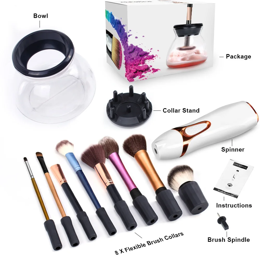 battery version makeup brush c