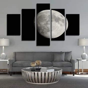 Canvas Painting Moon Starry Sky Night View Home Decorative Posters Multiple 5pcs Home Decoration Wall Art Pictures Poste
Canvas Painting Moon Starry Sky Night View Home Decorative Posters Multiple 5pcs Home Decoration Wall Art Pictures Poste