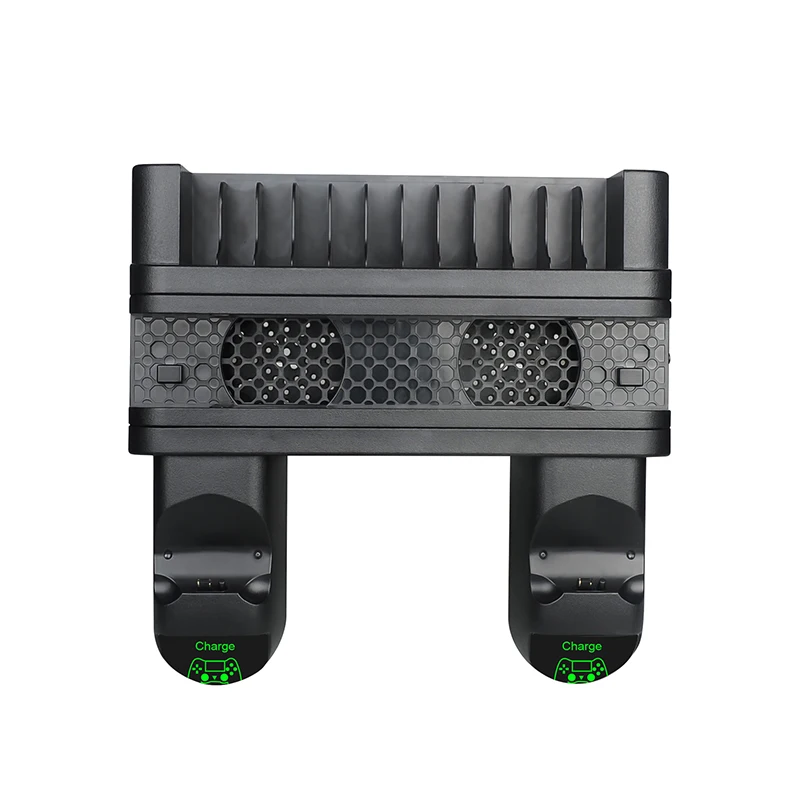 Dual Controller Charger for PS4/PS4 Slim/PS4 Pro Console Vertical Cooling Stand Charging Station Dock For SONY Playstation 4
Dual Controller Charger for PS4/PS4 Slim/PS4 Pro Console Vertical Cooling Stand Charging Station Dock For SONY Playstation 4