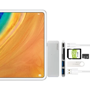 AJIUYU Type c HUB to Multi USB3.0 HDMI USB C Adapter Dock For Huawei MediaPad M6 10.8 MatePad Pro Tablet USB-C 3.1 Splitter Port
AJIUYU Type c HUB to Multi USB3.0 HDMI USB C Adapter Dock For Huawei MediaPad M6 10.8 MatePad Pro Tablet USB-C 3.1 Splitter Port