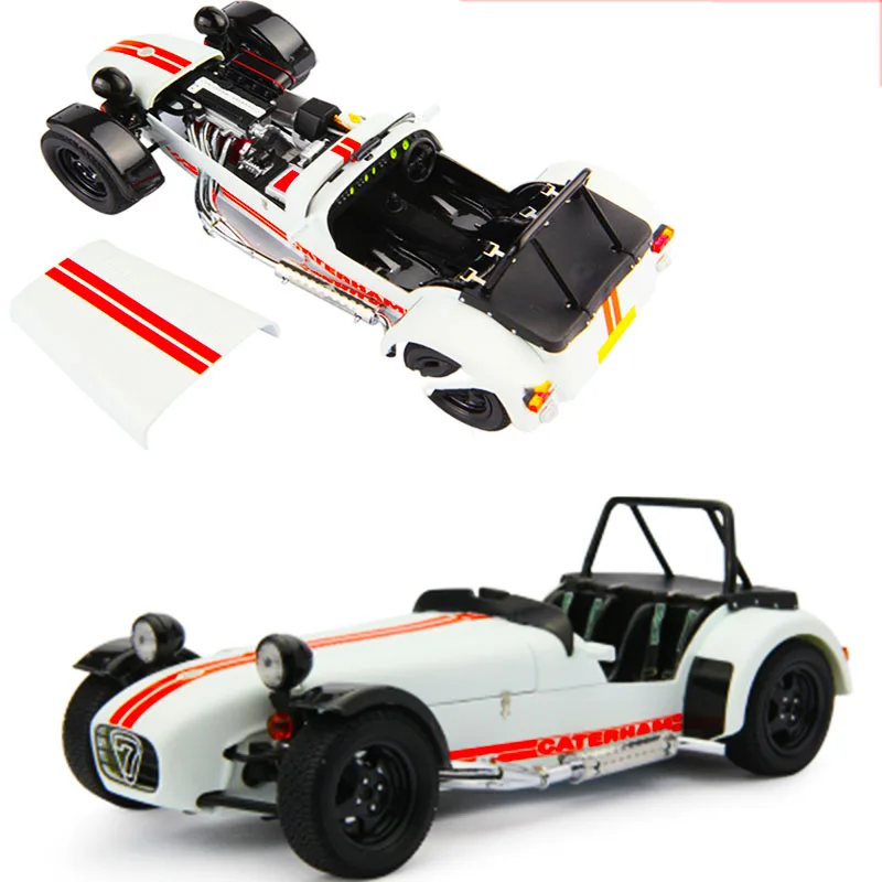 1/18 scale Carterham Classic Car SUPER7 JPE Diecast alloy Original Simulation Model Metal vehicle traffic Toy fan kid collection
1/18 scale Carterham Classic Car SUPER7 JPE Diecast alloy Original Simulation Model Metal vehicle traffic Toy fan kid collection