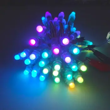 300pcs WS2811 12mm Pixels RGB String Light Full Color Digital Individually Addressable LED Rope Light for Xmas (300Pcs WS2811
300pcs WS2811 12mm Pixels RGB String Light Full Color Digital Individually Addressable LED Rope Light for Xmas (300Pcs WS2811