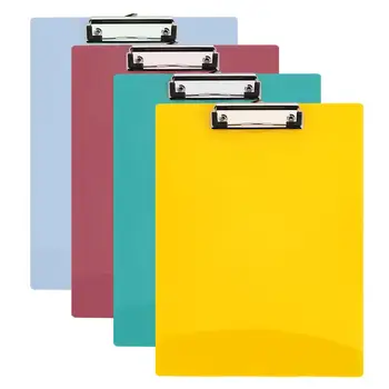 File Folder Convenient Practical PP A4 Stationery Office Paper Clip Board 4 Colors Random Boards Writing Office Clipboard
File Folder Convenient Practical PP A4 Stationery Office Paper Clip Board 4 Colors Random Boards Writing Office Clipboard
