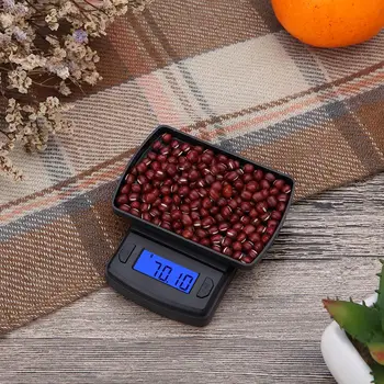 New Kitchen Scale 100g/0.01g 500g/0.1g Digital Pocket Scale Tare High Accuracy Scale for Spices Herbs Tea Leaf Jewelry Food Scal
New Kitchen Scale 100g/0.01g 500g/0.1g Digital Pocket Scale Tare High Accuracy Scale for Spices Herbs Tea Leaf Jewelry Food Scal