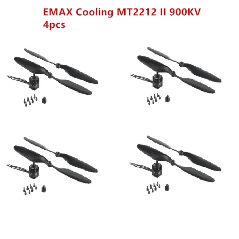 4 набора оригинальных EMAX охлаждение MT2212 II 900KV CW CCW бесщеточный двигатель с пропеллером 1045 для радиоуправляемого мультикоптера
4 набора оригинальных EMAX охлаждение MT2212 II 900KV CW CCW бесщеточный двигатель с пропеллером 1045 для радиоуправляемого мультикоптера