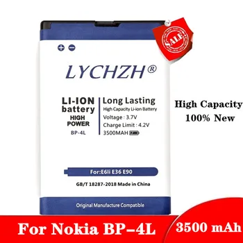 2019 New Original BP-4L Battery For Nokia E61i E63 E90 E95 E71 6650 6760 N97 N810 E72 E52 BP4L BP 4L Phone Recharge 3500 mAH
2019 New Original BP-4L Battery For Nokia E61i E63 E90 E95 E71 6650 6760 N97 N810 E72 E52 BP4L BP 4L Phone Recharge 3500 mAH