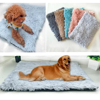 Large Dog Cushion Winter Mat For Pet Thick Warm Plush Bed Cat Sleeping Bed Top Quality Dog Beds For Medium Dogs
Large Dog Cushion Winter Mat For Pet Thick Warm Plush Bed Cat Sleeping Bed Top Quality Dog Beds For Medium Dogs
