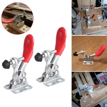 2/4pcs Woodworking Fix Clip Tool for Carpentry Hand Tools Horizontal Toggle Clamp Quick-Release Toggle Clamps Woodworking
2/4pcs Woodworking Fix Clip Tool for Carpentry Hand Tools Horizontal Toggle Clamp Quick-Release Toggle Clamps Woodworking