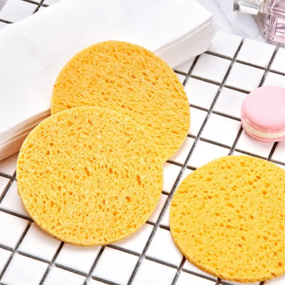 1pc Natural Wood Pulp Sponge Cellulose Compress Cosmetic Sponge Care Tools Washing Makeup Cleansing Face Remover Puff O1O7
1pc Natural Wood Pulp Sponge Cellulose Compress Cosmetic Sponge Care Tools Washing Makeup Cleansing Face Remover Puff O1O7