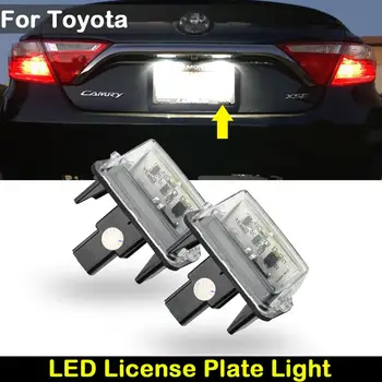 For Toyota Avalon Camry Highlander Prius C Yaris white LED Car Rear license plate light number plate lamp 
For Toyota Avalon Camry Highlander Prius C Yaris white LED Car Rear license plate light number plate lamp