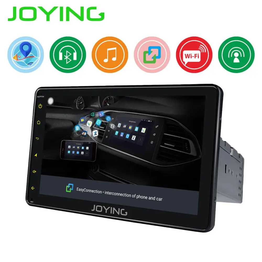 Универсальный автомобильный DVD плеер 1DIN Android 8 дюймов стерео Bluetooth радиоплеер GPS