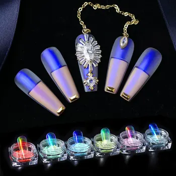 Rainbow Mirror Powder Nail Art Glitter Pearl Gradient Neon Powder Glitter Delicate Shell Shimmer Luster Decoration
Rainbow Mirror Powder Nail Art Glitter Pearl Gradient Neon Powder Glitter Delicate Shell Shimmer Luster Decoration