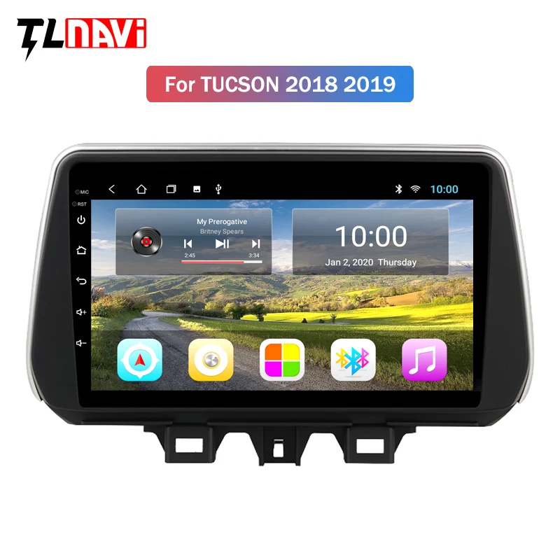 Автомобильный dvd плеер для hyundai Tucson ix35 2018 2019 android 9 0 RAM 2G gps мультимедиа навигация