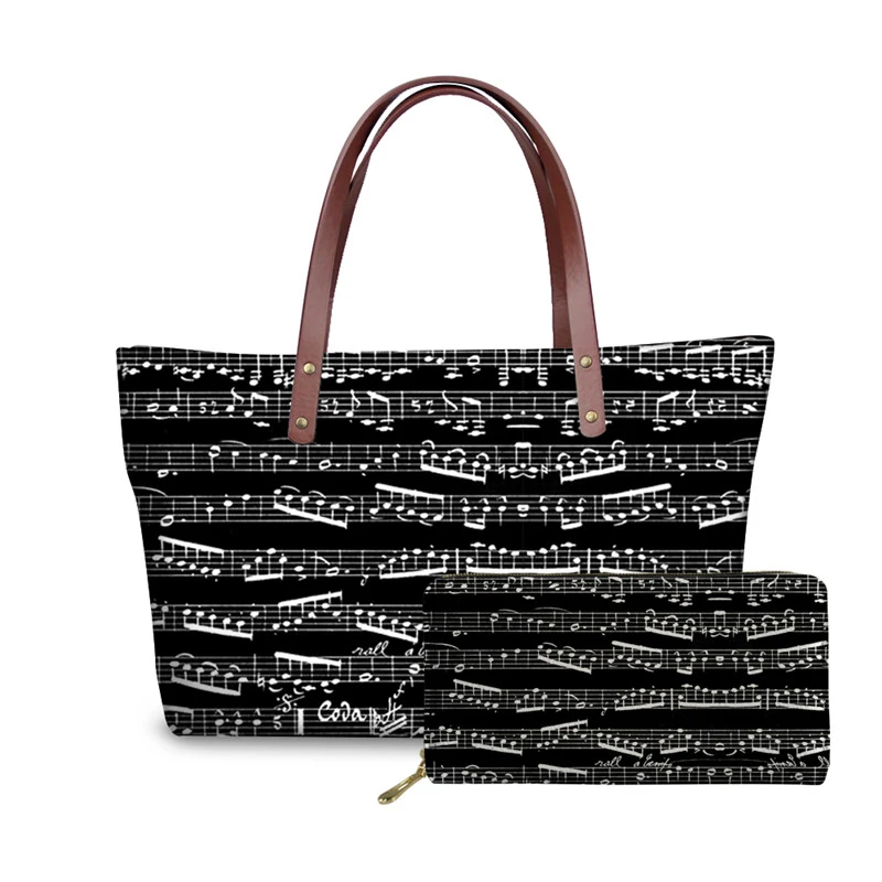 Bags for Women Music Note Printing Hand Bag Ladies Luxury Design Handbags Females Piano Pattern Top-Handle Dropshipping
Bags for Women Music Note Printing Hand Bag Ladies Luxury Design Handbags Females Piano Pattern Top-Handle Dropshipping
