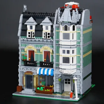 Lepinblocks 2352Pcs 15008 City Street Creator Green Grocer Model Building Kits Blocks Bricks Compatible 10185
Lepinblocks 2352Pcs 15008 City Street Creator Green Grocer Model Building Kits Blocks Bricks Compatible 10185