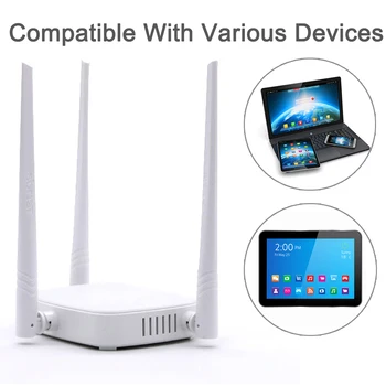 WiFi Router N318 300Mbps Wireless Wi-Fi Repeater Multi Language Firmware Router WISP Repeater AP Model
WiFi Router N318 300Mbps Wireless Wi-Fi Repeater Multi Language Firmware Router WISP Repeater AP Model