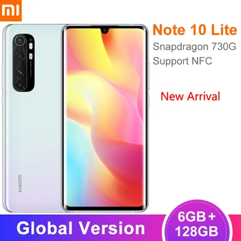 Global Version Xiaomi Mi Note 10 Lite Smartphone 6GB 128GB Snapdragon 730G 64MP Camera 6.47" Screen NFC 5260mAh Battery Xiami
Global Version Xiaomi Mi Note 10 Lite Smartphone 6GB 128GB Snapdragon 730G 64MP Camera 6.47" Screen NFC 5260mAh Battery Xiami