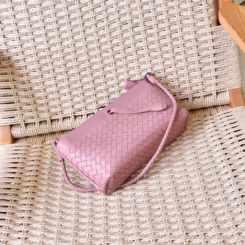 Handmade Woven Bag Autumn And Winter 2019 New Style Shoulder Bag Sheepskin WOMEN'S Bag Soft Leather Fashion Western Style Should
Handmade Woven Bag Autumn And Winter 2019 New Style Shoulder Bag Sheepskin WOMEN'S Bag Soft Leather Fashion Western Style Should