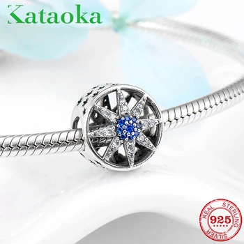 925 Sterling Silver eight Pointed Star Blue Clear Zircon fashion Beads 2018 Fit Original European Charms Bracelet Jewelry Making
925 Sterling Silver eight Pointed Star Blue Clear Zircon fashion Beads 2018 Fit Original European Charms Bracelet Jewelry Making