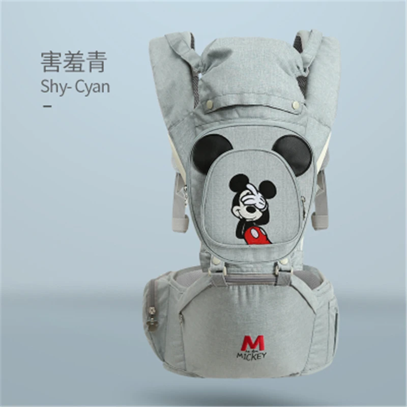 Disney Mickey Minnie Ergonomic Baby Carrier Infant Kid Baby Hipseat Sling Front Facing Kangaroo Baby Wrap Carrier Baby Travel
Disney Mickey Minnie Ergonomic Baby Carrier Infant Kid Baby Hipseat Sling Front Facing Kangaroo Baby Wrap Carrier Baby Travel