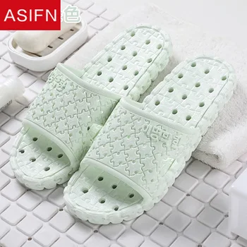 ASIFN Women's Bathroom Slippers Zapatos Mujer Indoor Hollow Out Non Slip Bath Male House Flip Flops Men Slides Sandles Mules
ASIFN Women's Bathroom Slippers Zapatos Mujer Indoor Hollow Out Non Slip Bath Male House Flip Flops Men Slides Sandles Mules