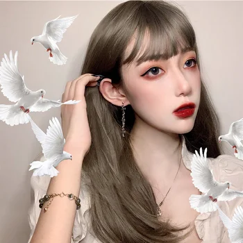 LUPU Fashion Long Straight Hair Cosplay Wigs For Women With Bangs Synthetic High Temperture Fiber Natural Fake Hair
LUPU Fashion Long Straight Hair Cosplay Wigs For Women With Bangs Synthetic High Temperture Fiber Natural Fake Hair