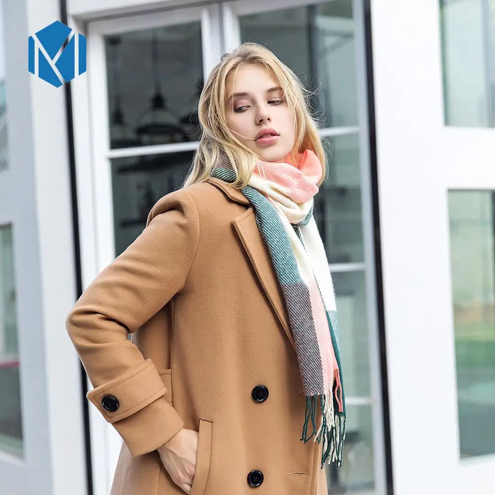 Miya 2019 New Arrival Scarves for Women Fall Winter Colorful Wide Plaid Pattern Wool Cashmere Shawl Echarpe Hiver
Miya 2019 New Arrival Scarves for Women Fall Winter Colorful Wide Plaid Pattern Wool Cashmere Shawl Echarpe Hiver