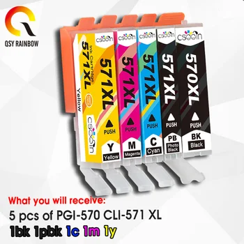 5pk Ink Cartridge Compatible for Canon Pixma MG5750 MG5751 MG5752 MG5753 MG6850 MG6851 MG6852 MG6853 Printers PGI 570 CLI 571 XL
5pk Ink Cartridge Compatible for Canon Pixma MG5750 MG5751 MG5752 MG5753 MG6850 MG6851 MG6852 MG6853 Printers PGI 570 CLI 571 XL