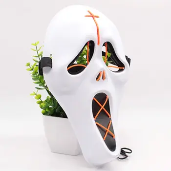 Led Glowing Mask Halloween Party Masque Masks Halloween LED Light Up Mask Firefly Screaming Scary Full Face Cover For Masquerade
Led Glowing Mask Halloween Party Masque Masks Halloween LED Light Up Mask Firefly Screaming Scary Full Face Cover For Masquerade