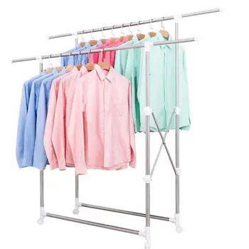 The Ground Stainless Steel Interior Double Pole Type Household Bask In Quilt Fold Balcony Clotheshorse
The Ground Stainless Steel Interior Double Pole Type Household Bask In Quilt Fold Balcony Clotheshorse