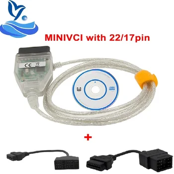MINI VCI V14.20.019 22Pin 17Pin For J2534 OBD OBD2 Car diagnostic tool Auto Scanner Cable
MINI VCI V14.20.019 22Pin 17Pin For J2534 OBD OBD2 Car diagnostic tool Auto Scanner Cable