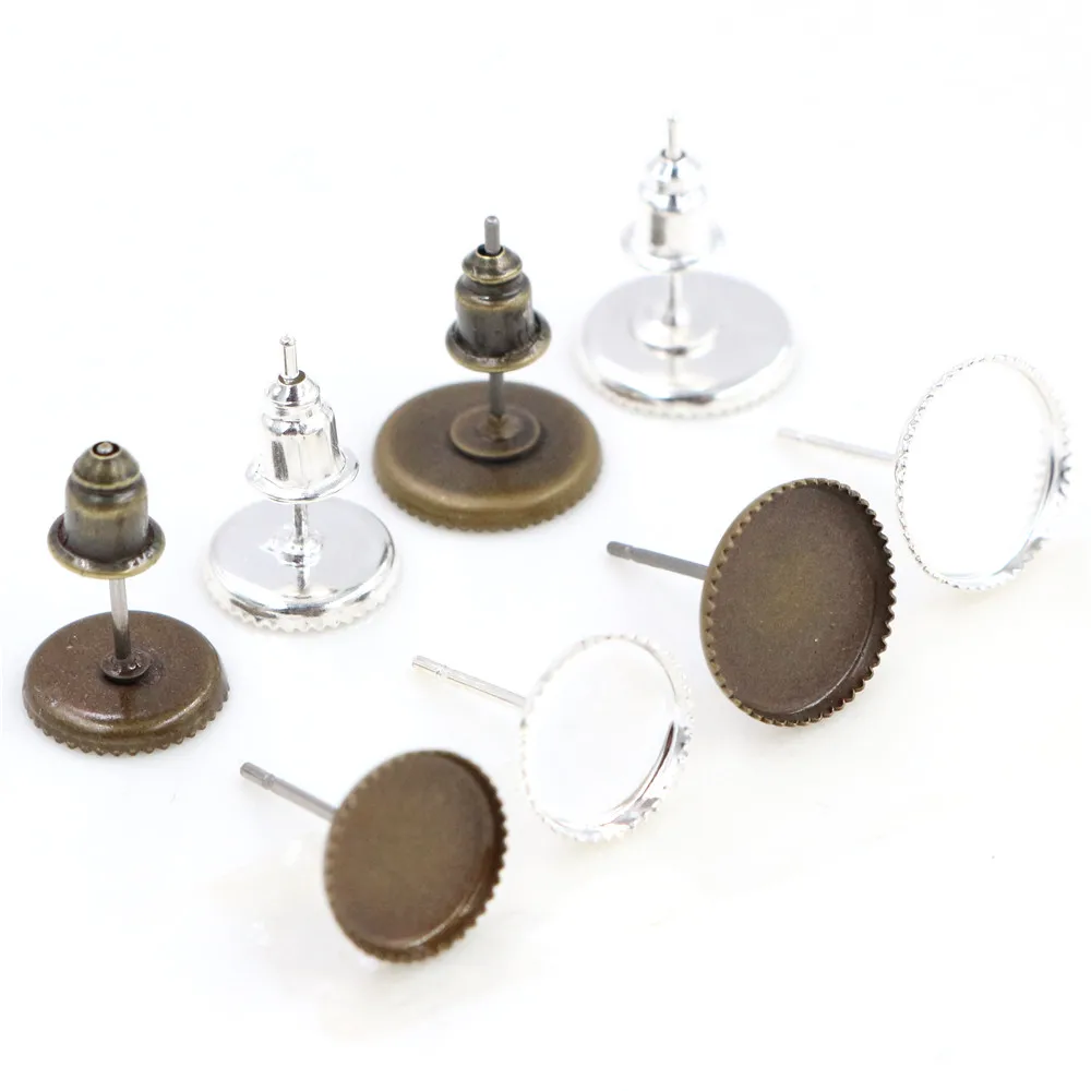 8mm 10mm 12mm Silver Plated Bronze Plated Earring Studs,Earrings Base,Fit 8/10/12mm Glass Cabochons,earring setting
8mm 10mm 12mm Silver Plated Bronze Plated Earring Studs,Earrings Base,Fit 8/10/12mm Glass Cabochons,earring setting
