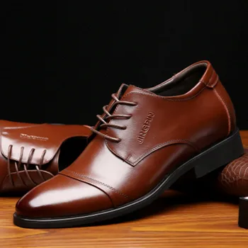 Spring 2020 new men's formal shoes business shoes increased shoes casual shoes leather men's shoes Туфли мужские
Spring 2020 new men's formal shoes business shoes increased shoes casual shoes leather men's shoes Туфли мужские