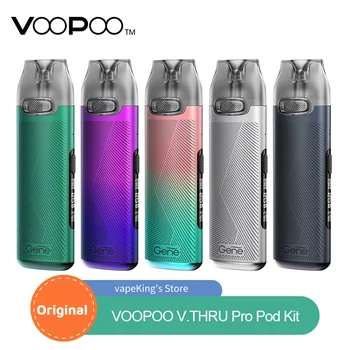 Original VOOPOO V.THRU Pro Pod Kit 900mAh Battery 3ml Cartridge with with 0.7 & 1.2ohm Dual Pod Electronic Cigarette Vape
Original VOOPOO V.THRU Pro Pod Kit 900mAh Battery 3ml Cartridge with with 0.7 & 1.2ohm Dual Pod Electronic Cigarette Vape