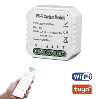 Tuya Smart Life WiFi Curtain Switch Module for Roller Shutter Electric Motor Google Home Alexa Echo Smart Home
Tuya Smart Life WiFi Curtain Switch Module for Roller Shutter Electric Motor Google Home Alexa Echo Smart Home