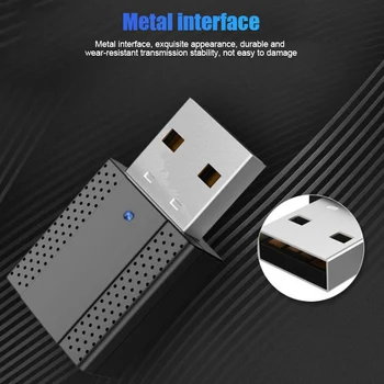 2 in 1 USB Bluetooth 5.0 Adapter Mini Wireless Audio Transmitter Receiver for Computer VH99
2 in 1 USB Bluetooth 5.0 Adapter Mini Wireless Audio Transmitter Receiver for Computer VH99