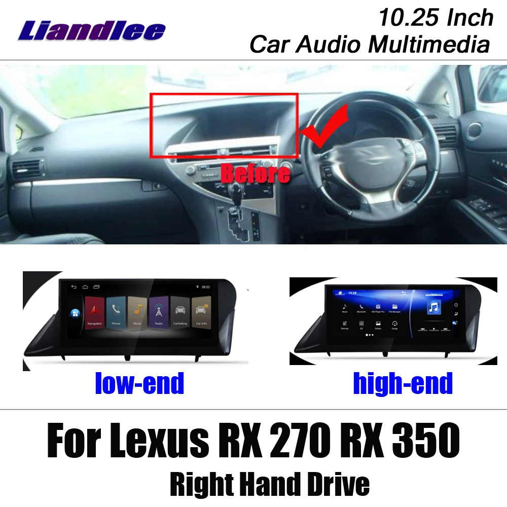 Car Multimedia System For Lexus RX (AL10) 2008-2015 RX350 RX450h android carplay radio GPS Navigation Player HD Screen
Car Multimedia System For Lexus RX (AL10) 2008-2015 RX350 RX450h android carplay radio GPS Navigation Player HD Screen