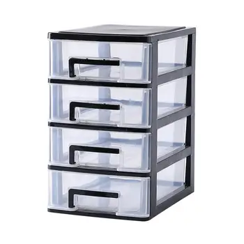 1set 4 Layers Transparent Desktop Drawer Type Storage Box Plastic Mini Cosmetics Storage Organizer Sundries Holder Black
1set 4 Layers Transparent Desktop Drawer Type Storage Box Plastic Mini Cosmetics Storage Organizer Sundries Holder Black