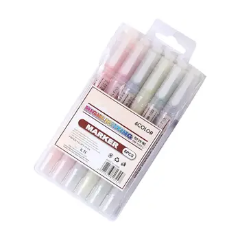6 Color Dual Double Headed Highlighter Pen Fluorescent Marker Drawing Stationery U1JA
6 Color Dual Double Headed Highlighter Pen Fluorescent Marker Drawing Stationery U1JA