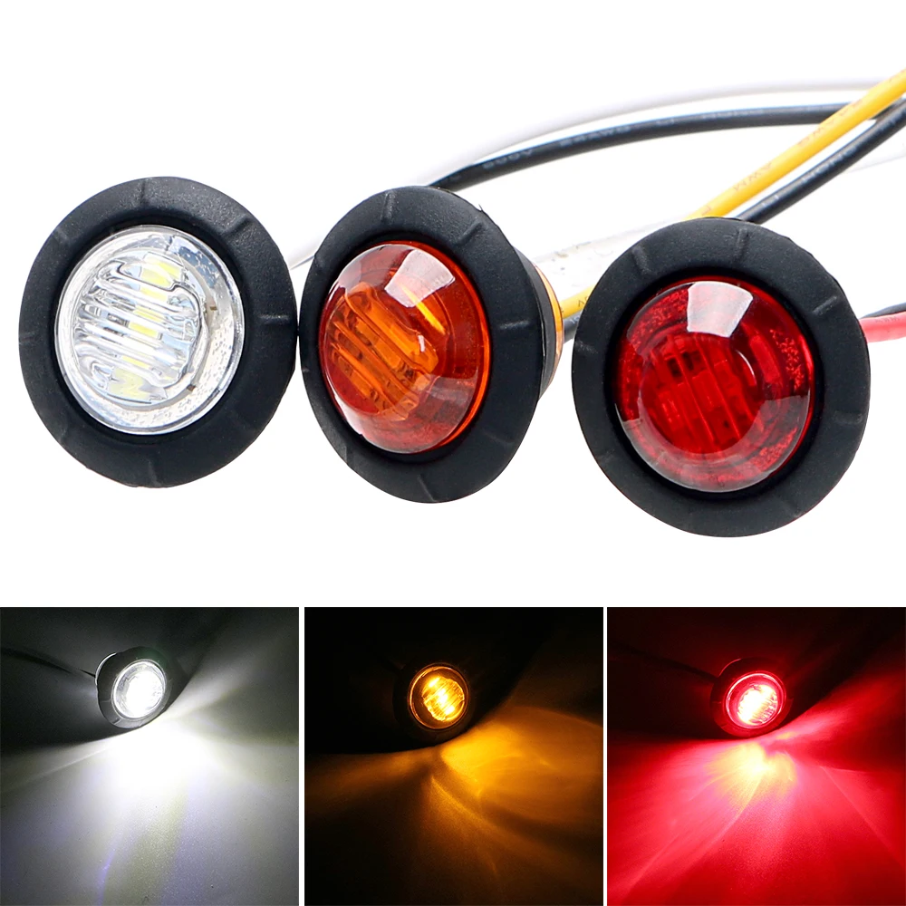 LEEPEE LED Side Marker Lights 2Pcs/set Signal Lamp Super Bright Car Tail Lights Car-styling
LEEPEE LED Side Marker Lights 2Pcs/set Signal Lamp Super Bright Car Tail Lights Car-styling