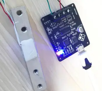 Weigh sensor / strain gauge pressure / 24-16 bit ADC weight data acquisition / USB serial output KG
Weigh sensor / strain gauge pressure / 24-16 bit ADC weight data acquisition / USB serial output KG