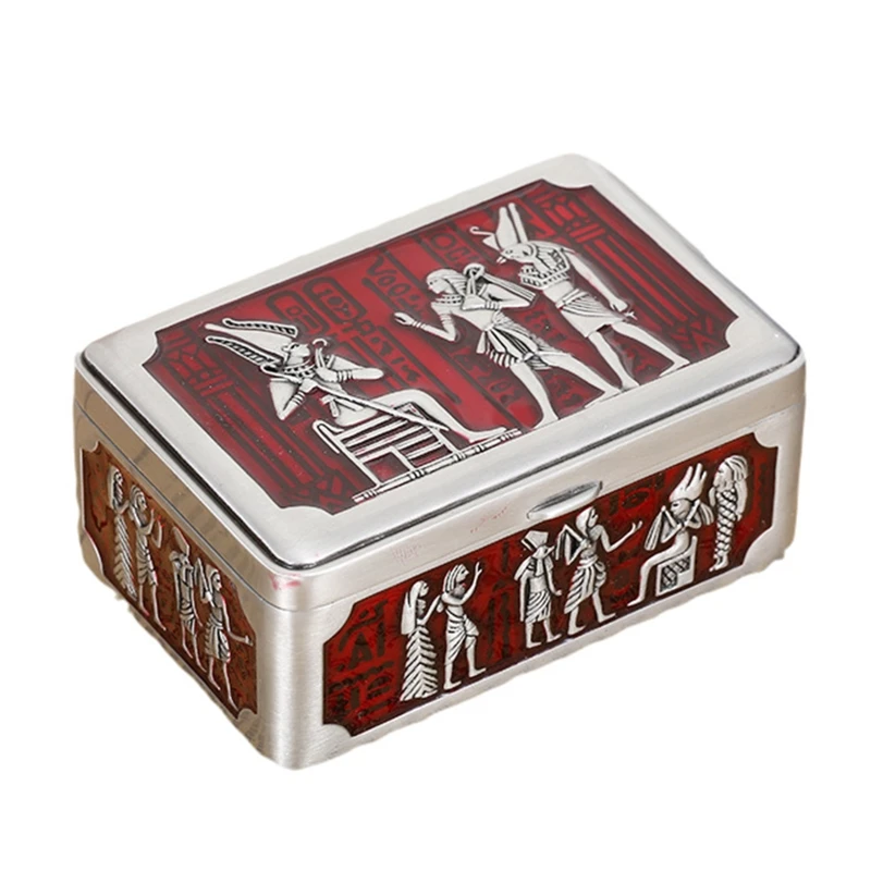 ewelry Box Ancient Egypt Decor Neckalce Beads Bracelet Rings Storage Case Organizer Chest Metal Art Home Decoration
ewelry Box Ancient Egypt Decor Neckalce Beads Bracelet Rings Storage Case Organizer Chest Metal Art Home Decoration