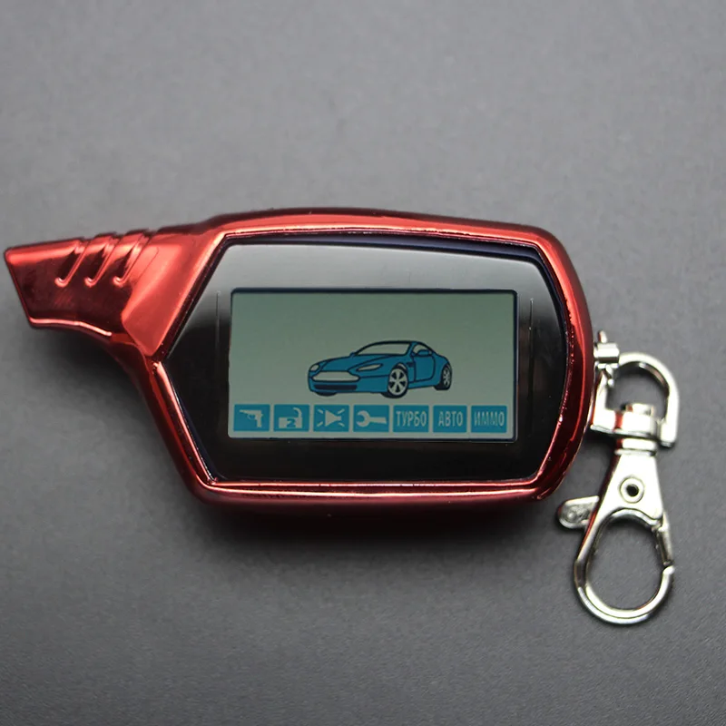 Car Anti-theft System 2 Way Car Alarm Remote Control+TPU Protective Cover For Starline A61 LCD Keychain Fob Keyless Entry System
Car Anti-theft System 2 Way Car Alarm Remote Control+TPU Protective Cover For Starline A61 LCD Keychain Fob Keyless Entry System