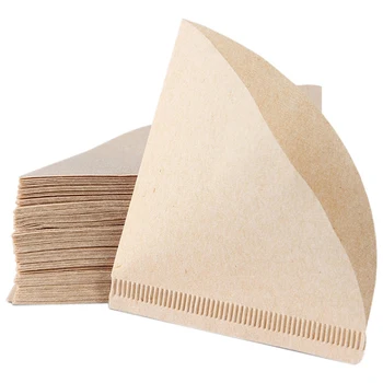 150PCS Coffee Filter Paper Drip-Type Hand-Made Coffee Filter Paper 3-4 Servings V-Shaped Filter Cup Paper
150PCS Coffee Filter Paper Drip-Type Hand-Made Coffee Filter Paper 3-4 Servings V-Shaped Filter Cup Paper