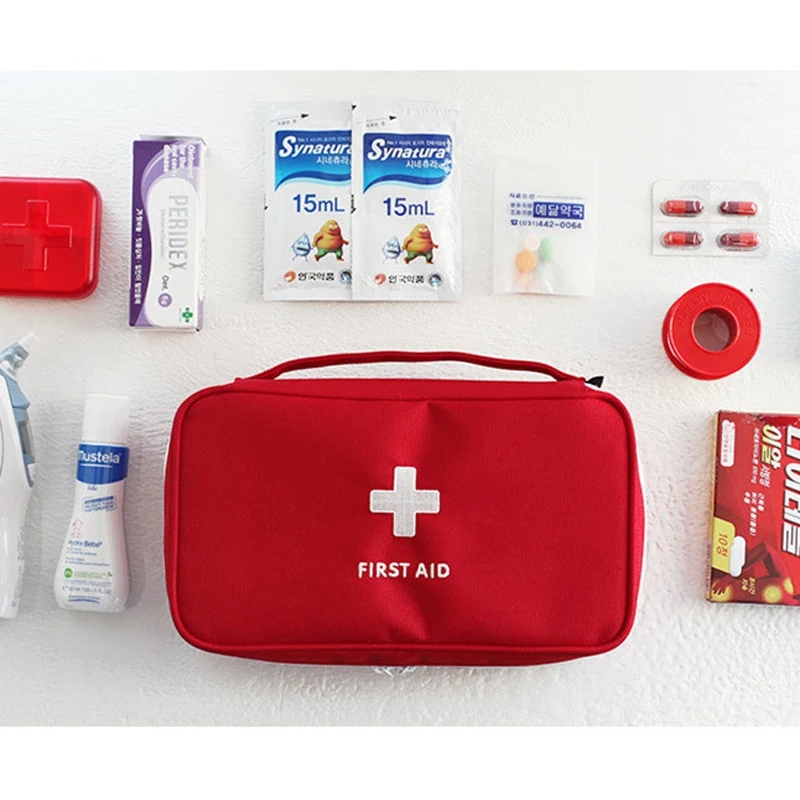 Portable First Aid Emergency Medical Kit Medicine Storage Bag Survival Bag For Travel Outdoor Sports Camping Home Medical Tools
Portable First Aid Emergency Medical Kit Medicine Storage Bag Survival Bag For Travel Outdoor Sports Camping Home Medical Tools