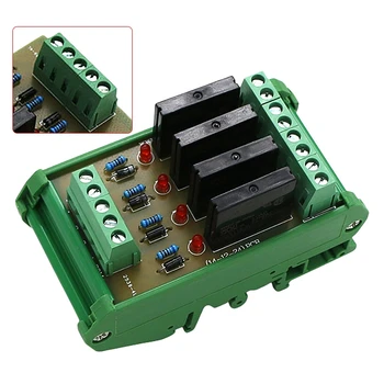 Solid-State Relay Socket 4 Control Panels Drive Plate Modules NPN
