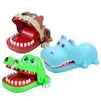 Children Adult Finger Biting Game Toy Plastic Hippopotamus Crocodile Dog Animal Mouth Funny Gift Trick Play Novelty Toy
Children Adult Finger Biting Game Toy Plastic Hippopotamus Crocodile Dog Animal Mouth Funny Gift Trick Play Novelty Toy