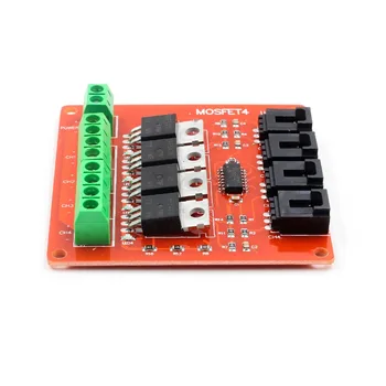 Four Channel 4 Channel Way Route MOSFET Button IRF540 V4.0+ MOSFET Switch Module DC Motor Drive Dmimmer Relay Board
Four Channel 4 Channel Way Route MOSFET Button IRF540 V4.0+ MOSFET Switch Module DC Motor Drive Dmimmer Relay Board