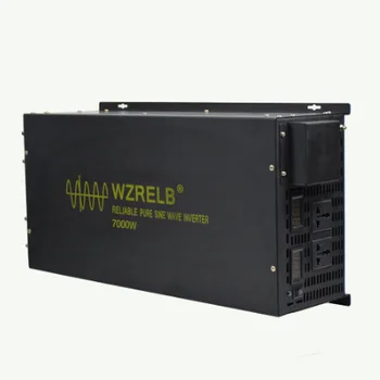 7000W Off Grid Pure Sine Wave Solar Inverter 24V to 220V Car Power Inverter DC to AC Voltage Converter 12V/48V to 120V/230V/240V
7000W Off Grid Pure Sine Wave Solar Inverter 24V to 220V Car Power Inverter DC to AC Voltage Converter 12V/48V to 120V/230V/240V